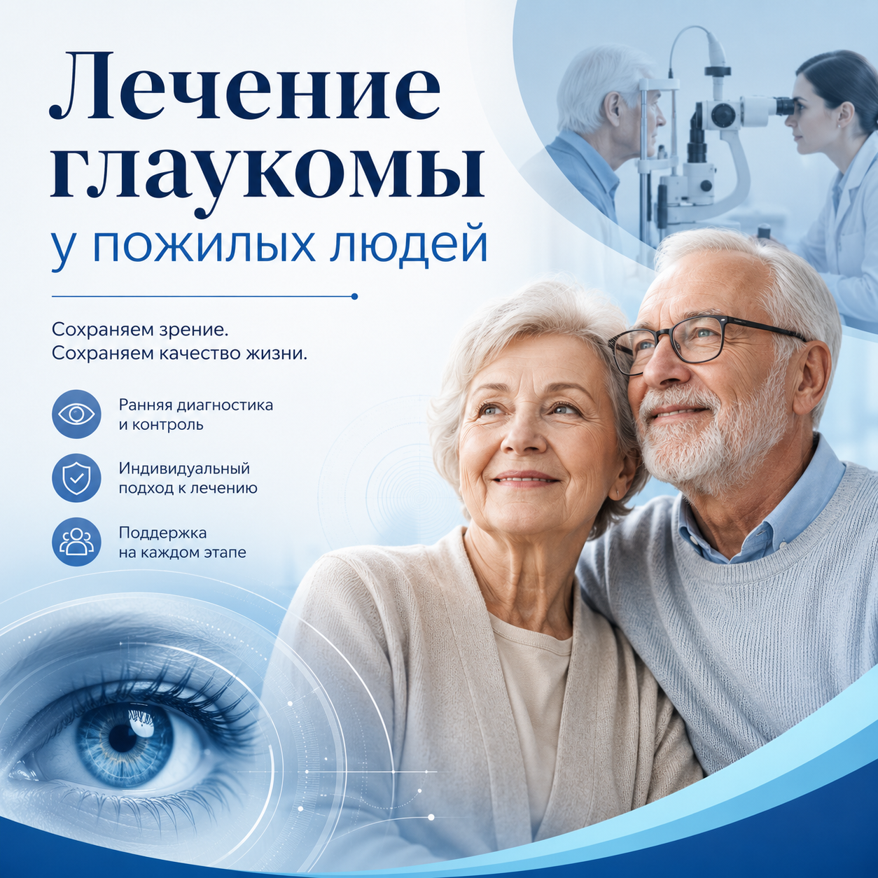 лечение глаукомы